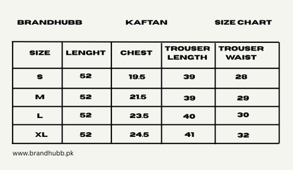 Zirwa Kaftan-2pc