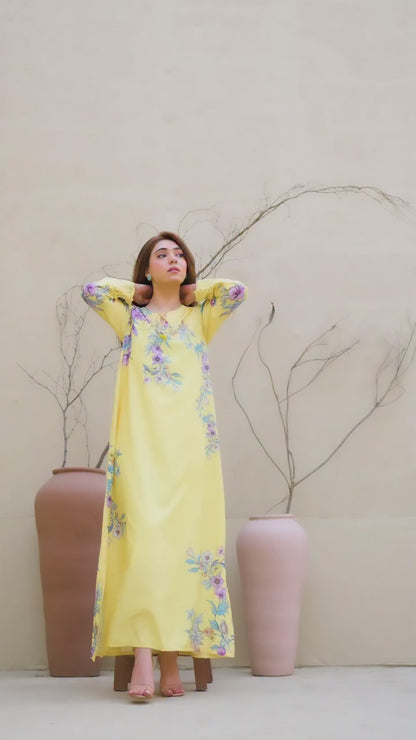 FLORA BUTTER YELLOW